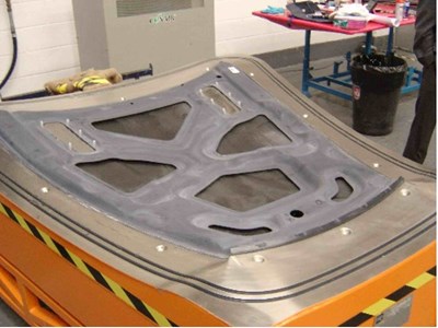 Carbon car hood: Class A and cost-effective